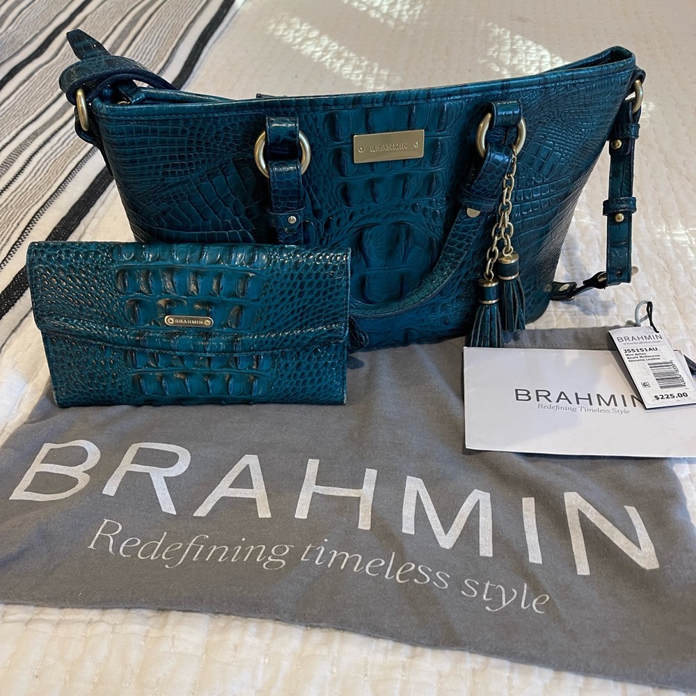 Brahmin purse and wallet